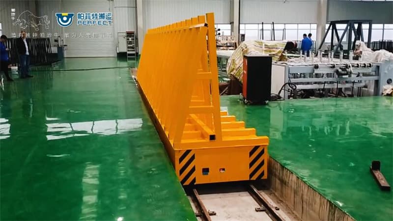 motorized die cart for coils material foundry plant 1-500 t